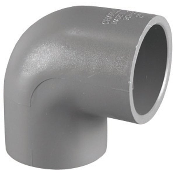 Charlotte Pipe And Foundry Charlotte Pipe Schedule 80 1-1/2 in. Slip X 1-1/2 in. D Slip PVC Elbow 1 pk PVC 08300 1800 - main
